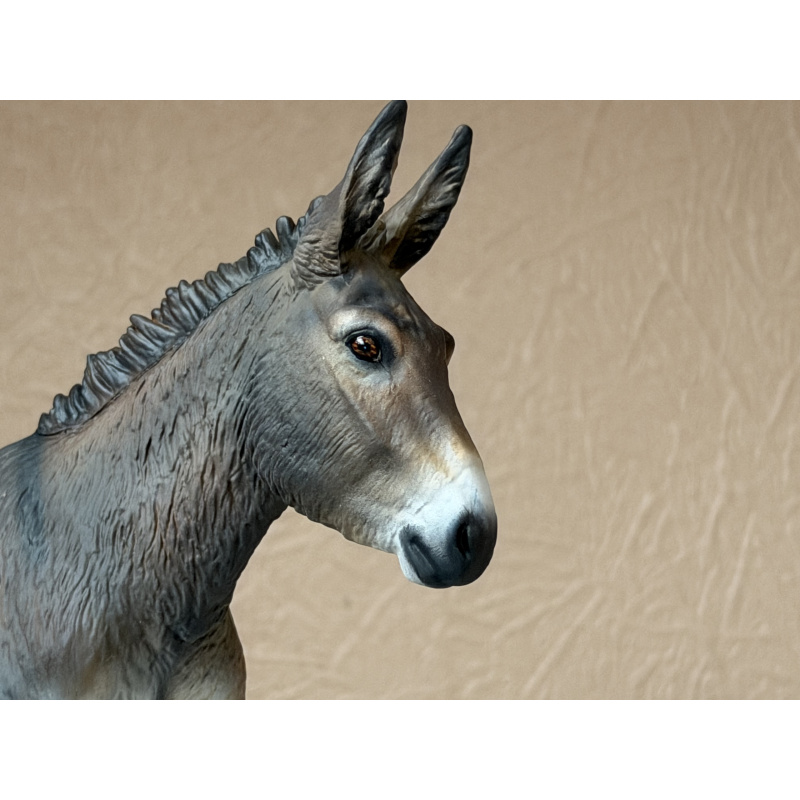 CUSTOM PAINTED  BREYER 2026 PREMIER MODEL FLAPJACK DONKEY