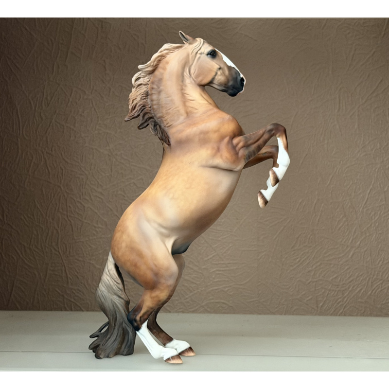 CUSTOM BREYER ADONIS TO A  DAPPLED DUNALINO