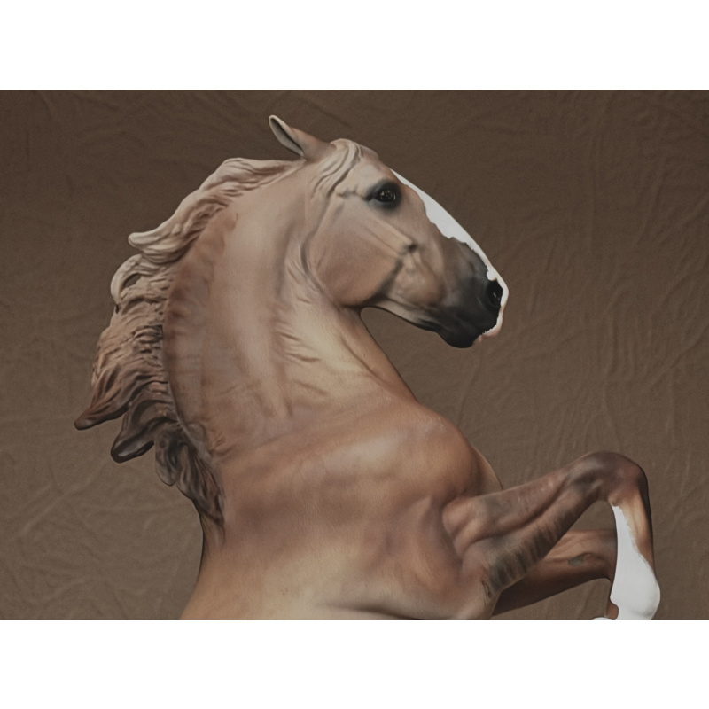 CUSTOM BREYER ADONIS TO A  DAPPLED DUNALINO