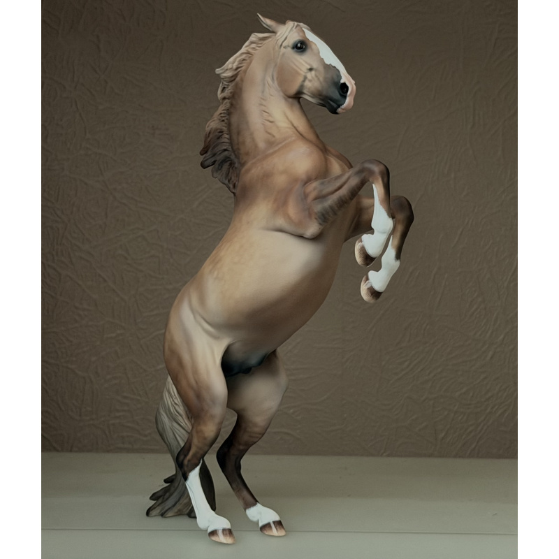 CUSTOM BREYER ADONIS TO A  DAPPLED DUNALINO