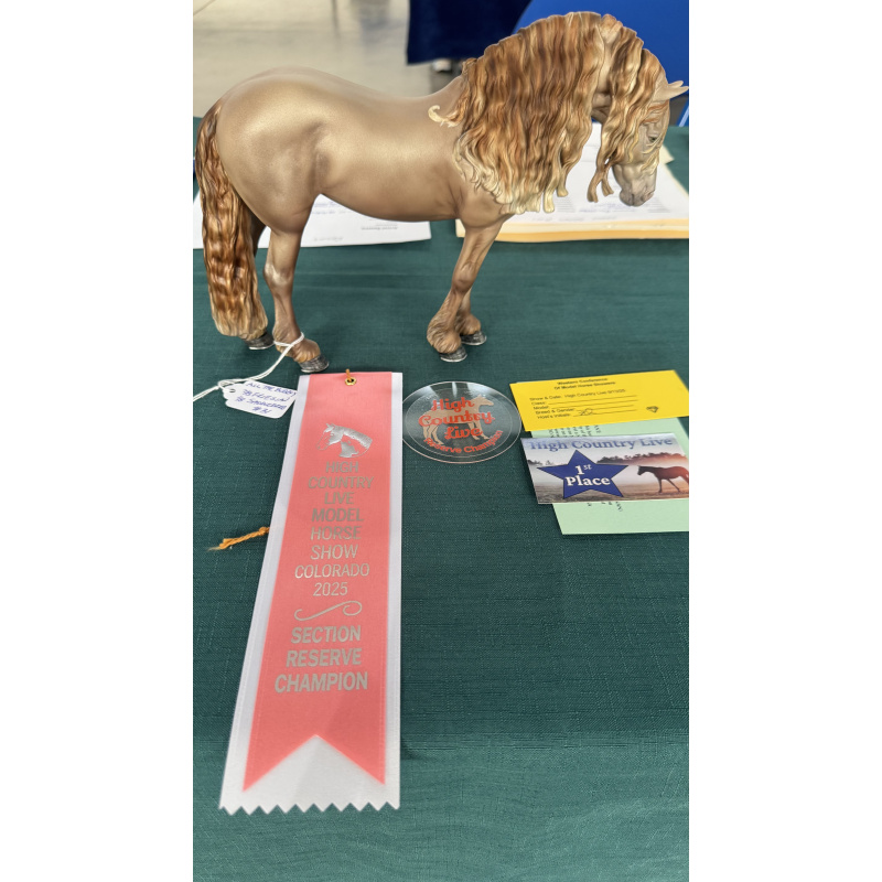 NANed Champagne Friesian Resin Verle Traditional Scale