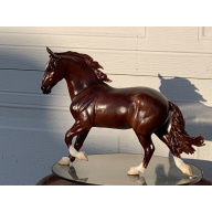 Breyer Custom Horse Traditional Wixom To Red Chestnut With Crome New Tail