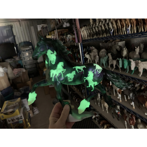Breyer Custom Horse Traditional Wild At Heart Goffert Glow In Dark