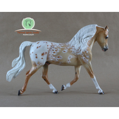 Jayden du Clos du Rohan - CM Breyer Morgan Stallion to Appaloosa