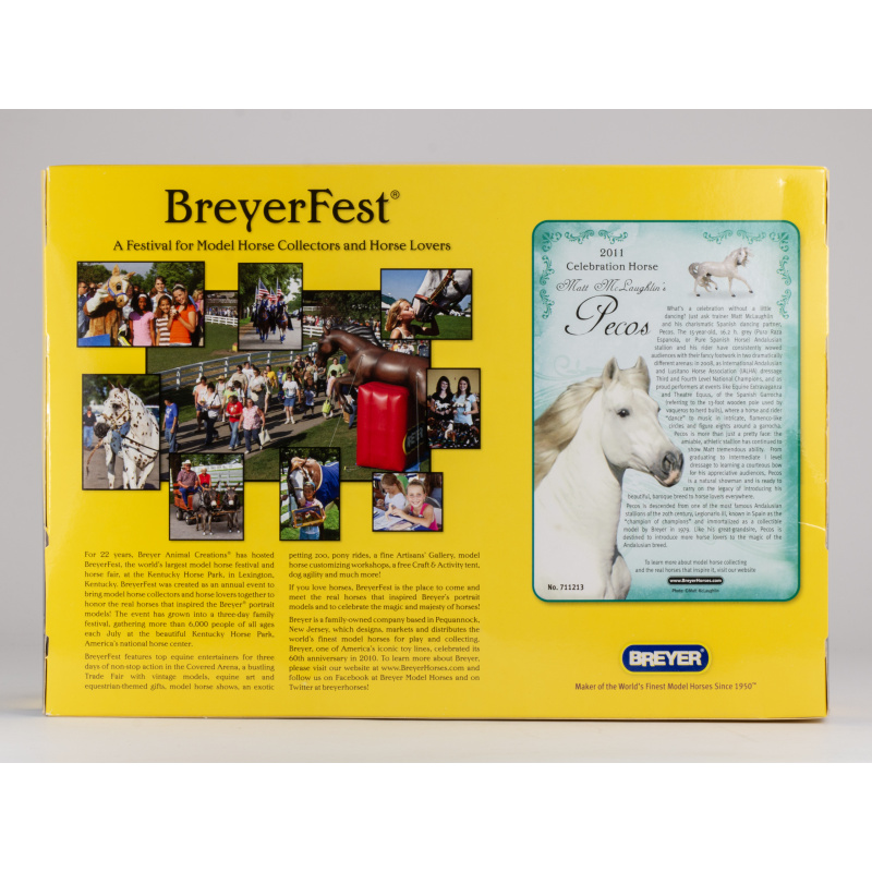 Signed Pecos - BreyerFest 2011 Celebration Horse