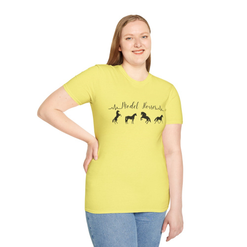 Model Horse Heartbeat T-Shirts - Sizes 2XL - 5XL