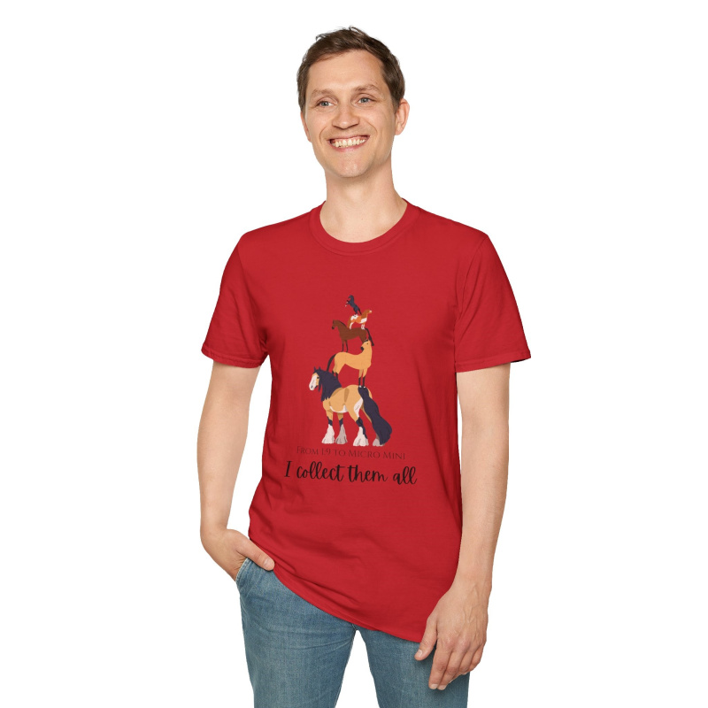 Model Horse I Collect Them All T-Shirts - Sizes Small - XLarge