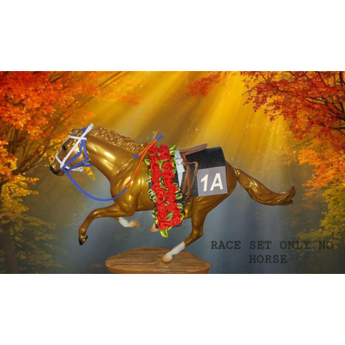 Breyer Horse custom race set Secretariat