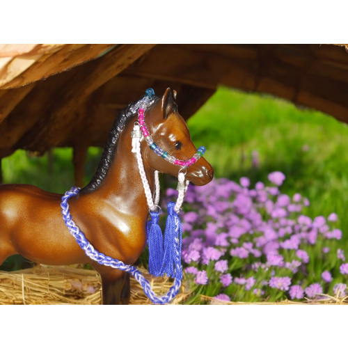 Breyer Horse custom Arabian Foal halter and lead