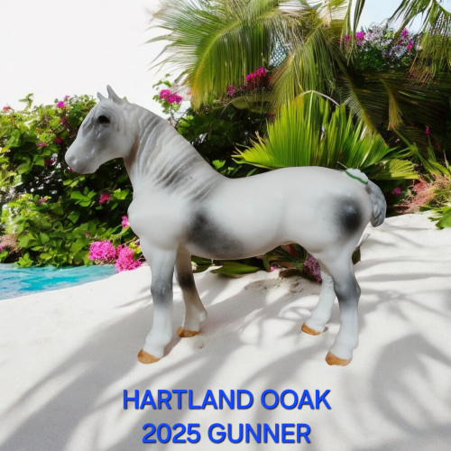Hartland horse OOAK Gunner free shipping