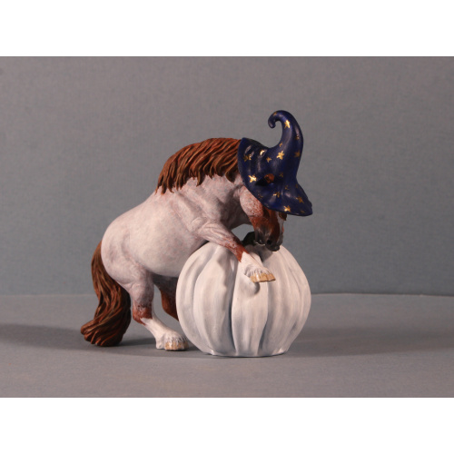 Pumpkin Pony Strawberry Roan Shetland Pony