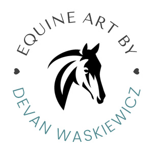 Equine Art by Devan Waskiewicz