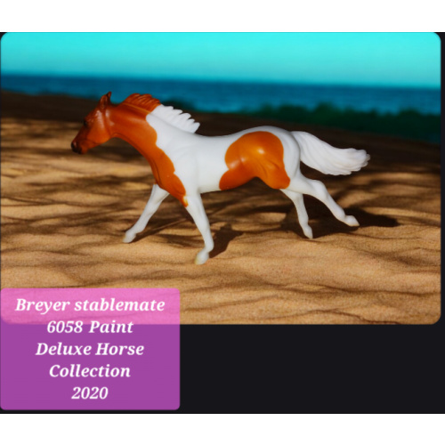 Breyer Stablemate pinto horse paint