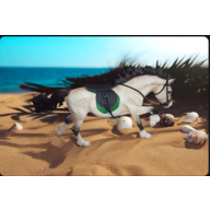 Breyer Horse custom English saddle bridle pad