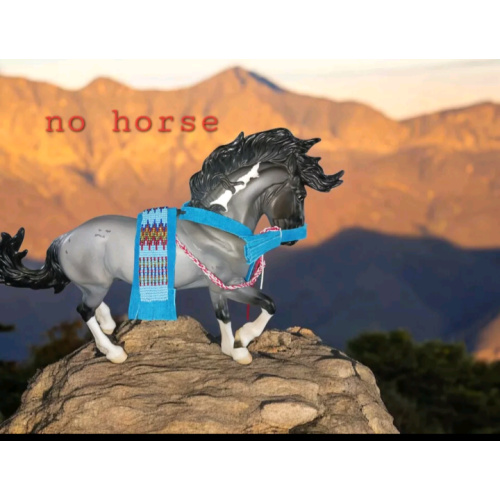 Breyer Horse custom Native Costume