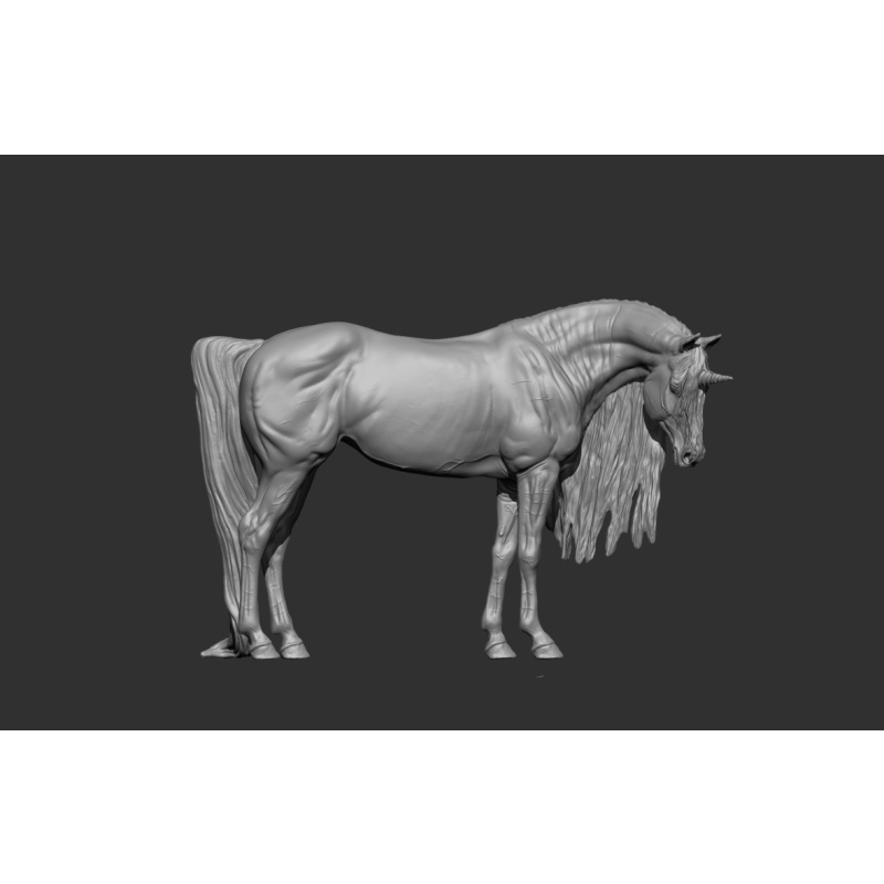 Sugar Unicorn UNPAINTED stablemate