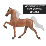 Breyer saddlebred palimino classic horse new